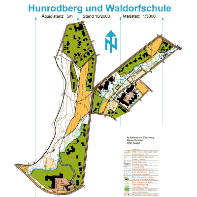 Hunrodberg und Waldorfschule