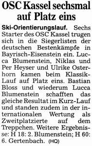 Ski-OL: OSC Kassel sechmal auf Platz eins